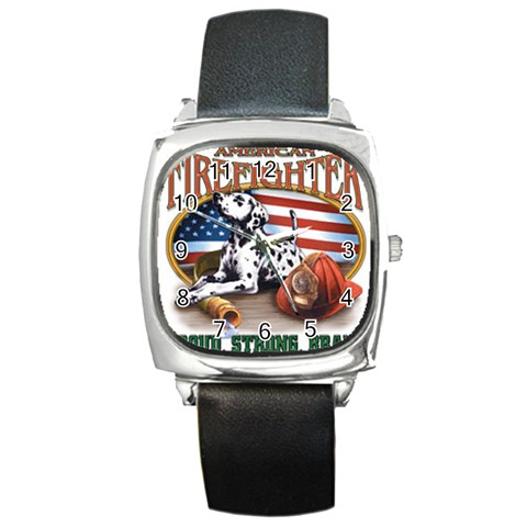 Proud Square Metal Watch from UrbanLoad.com Front