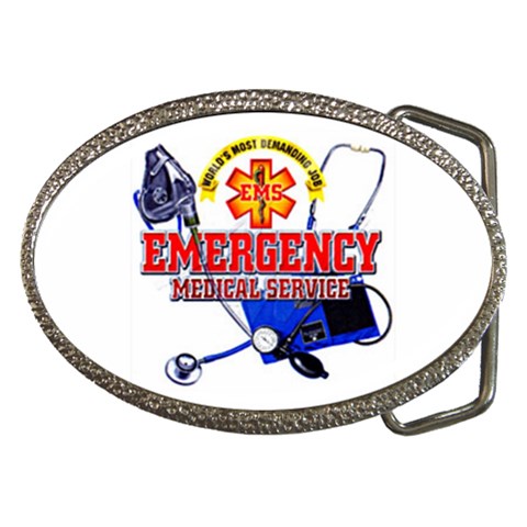 EMS Belt Buckle from UrbanLoad.com Front