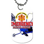 EMS Dog Tag (One Side)