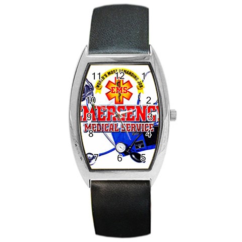 EMS Barrel Style Metal Watch from UrbanLoad.com Front