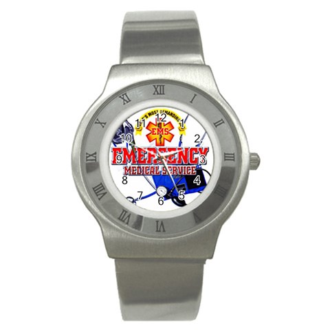EMS Stainless Steel Watch from UrbanLoad.com Front