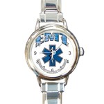 EMT Round Italian Charm Watch