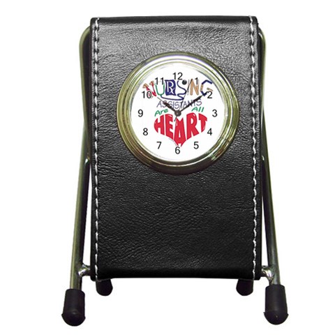 Assistant Pen Holder Desk Clock from UrbanLoad.com Front