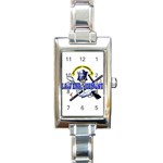 Law Rectangular Italian Charm Watch