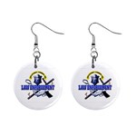 Law 1  Button Earrings