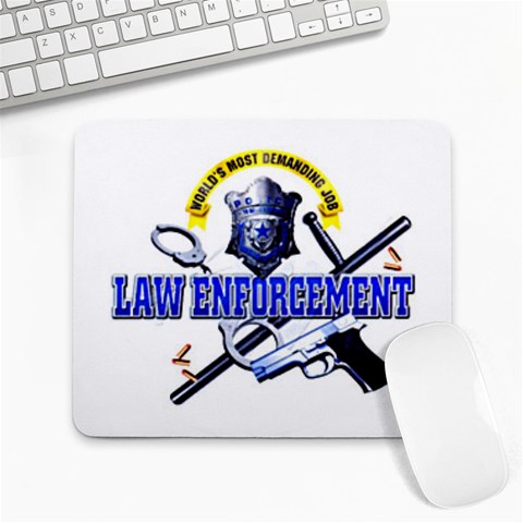 Law Large Mousepad from UrbanLoad.com Front