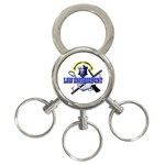 Law 3-Ring Key Chain