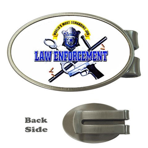 Law Money Clip (Oval) from UrbanLoad.com Front