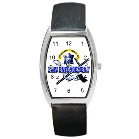 Law Barrel Style Metal Watch from UrbanLoad.com Front