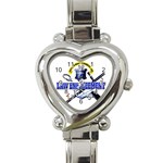 Law Heart Italian Charm Watch