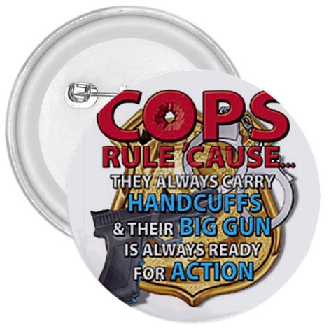 Cops 3  Button from UrbanLoad.com Front