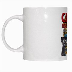 Cops White Mug from UrbanLoad.com Left