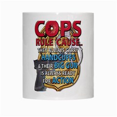 Cops White Mug from UrbanLoad.com Center