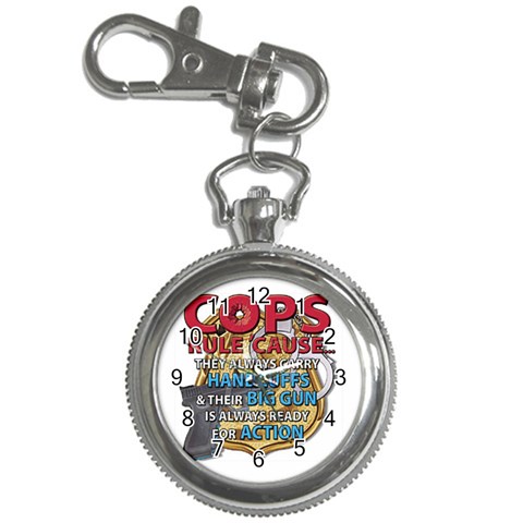 Cops Key Chain Watch from UrbanLoad.com Front
