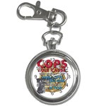 Cops Key Chain Watch