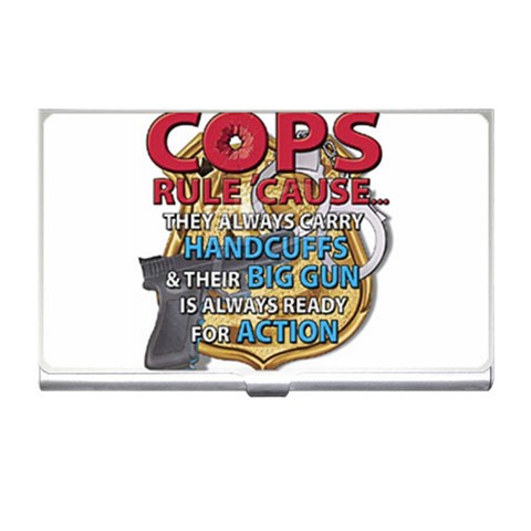 Cops Business Card Holder from UrbanLoad.com Front