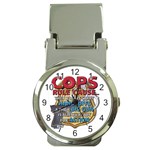 Cops Money Clip Watch