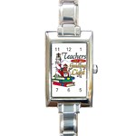 Guiding Rectangular Italian Charm Watch