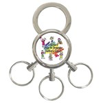 Organize 3-Ring Key Chain