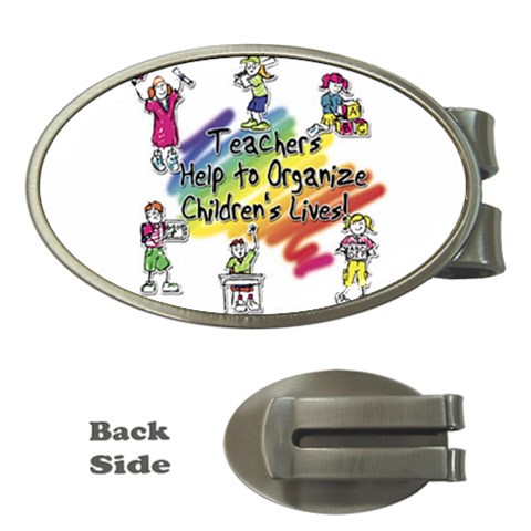 Organize Money Clip (Oval) from UrbanLoad.com Front