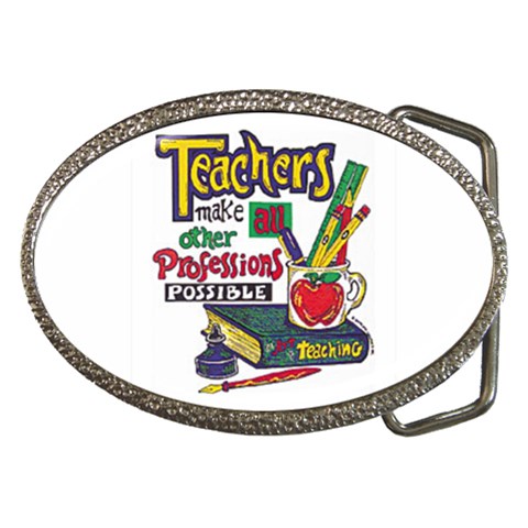 Professions Belt Buckle from UrbanLoad.com Front