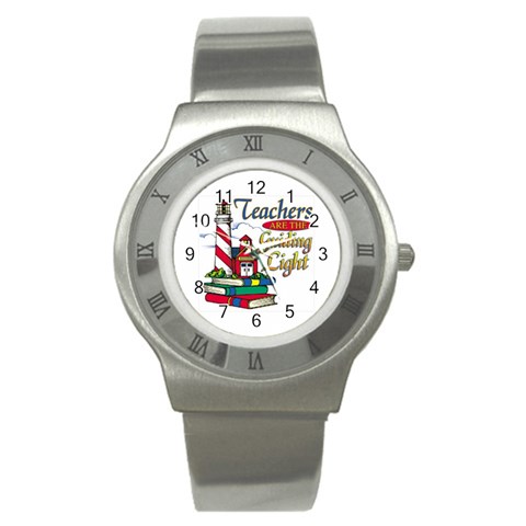 Guiding Stainless Steel Watch from UrbanLoad.com Front