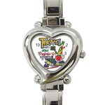 Professions Heart Italian Charm Watch