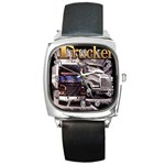 Trucker Square Metal Watch