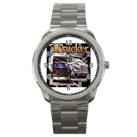 Trucker Sport Metal Watch from UrbanLoad.com Front