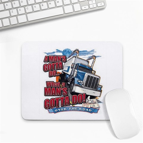 Man Small Mousepad from UrbanLoad.com Front