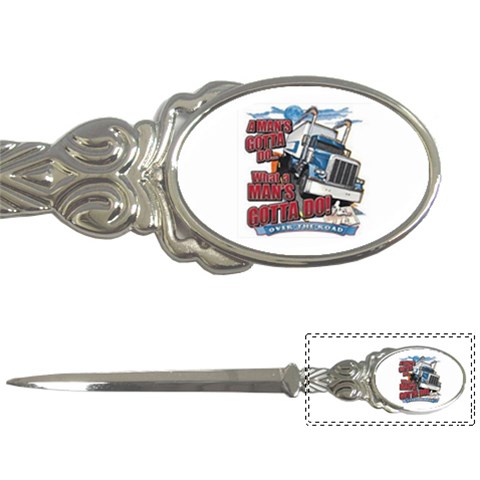 Man Letter Opener from UrbanLoad.com Front