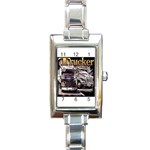 Trucker Rectangular Italian Charm Watch