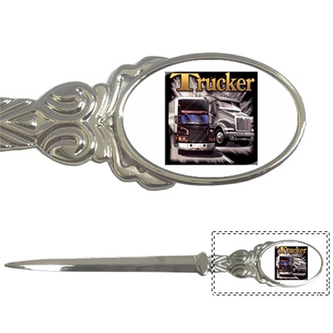 Trucker Letter Opener from UrbanLoad.com Front