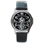 Cross Round Metal Watch