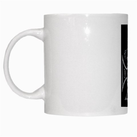 Cross White Mug from UrbanLoad.com Left