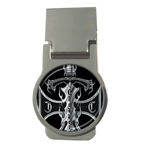 Cross Money Clip (Round) from UrbanLoad.com Front