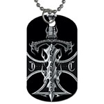 Cross Dog Tag (One Side)