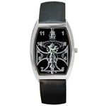 Cross Barrel Style Metal Watch