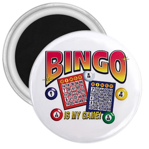 Bingo Game 3  Magnet from UrbanLoad.com Front