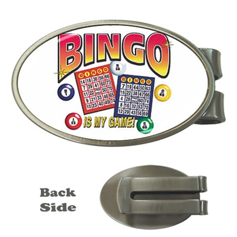 Bingo Game Money Clip (Oval) from UrbanLoad.com Front