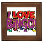 Love Bingo Framed Tile