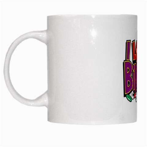 Love Bingo White Mug from UrbanLoad.com Left