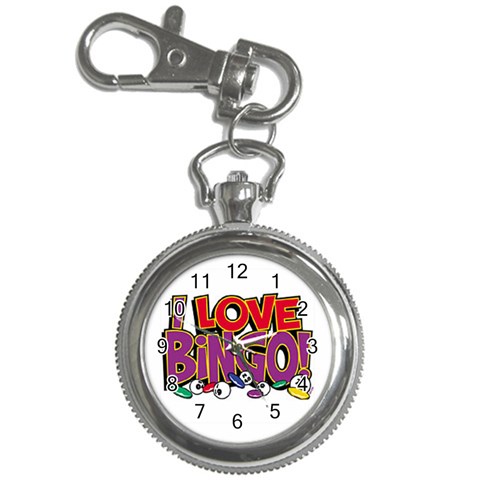 Love Bingo Key Chain Watch from UrbanLoad.com Front