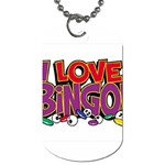 Love Bingo Dog Tag (One Side)