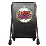 Love Bingo Pen Holder Desk Clock