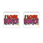 Love Bingo Cufflinks (Square)
