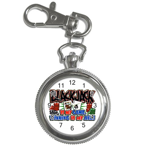 Blackjack Key Chain Watch from UrbanLoad.com Front