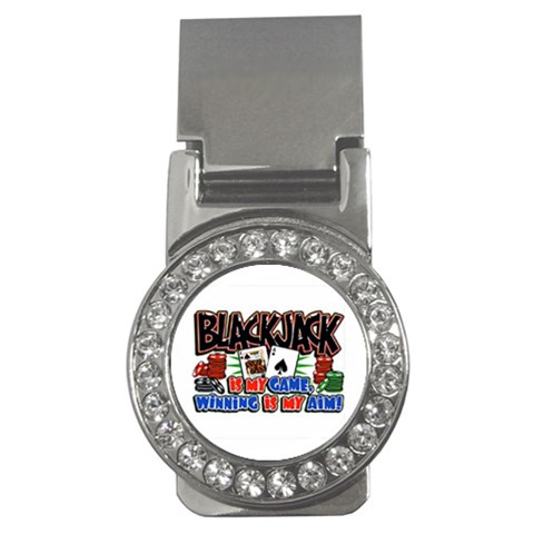Blackjack Money Clip (CZ) from UrbanLoad.com Front