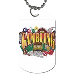 Gambling Dog Tag (One Side)