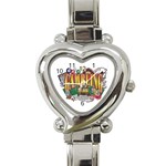 Gambling Heart Italian Charm Watch